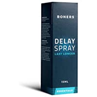 Boners - Penisso Delay Retardante sexual Sex Spray (15 ml) Retardantes para hombre A base de sustancias naturales